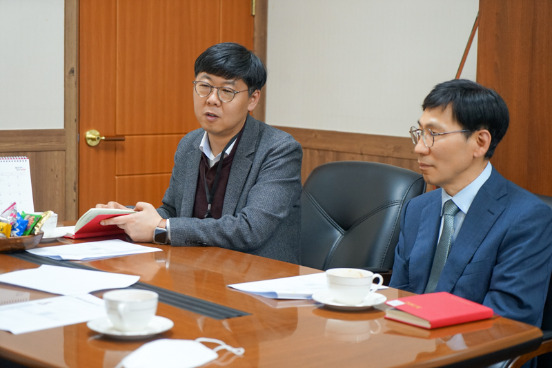 삼동백천기술직업학교와 MOU 모습1