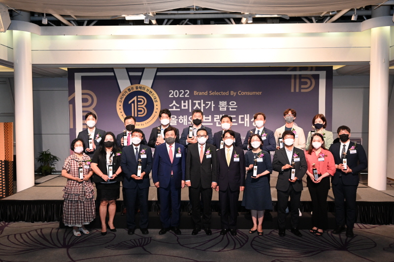 시상식 단체사진