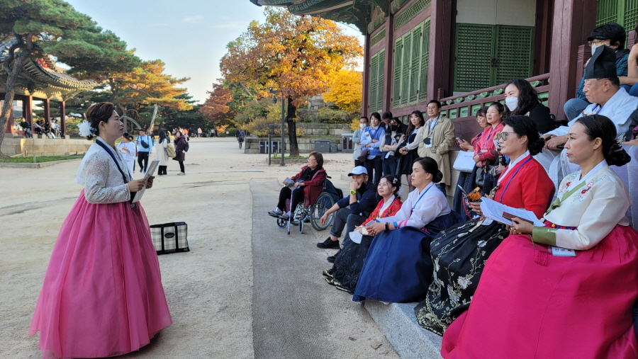 창경궁 문화관광해설 현장실습 사진3