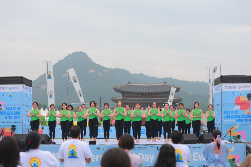 제11회 UN 세계 요가의 날2
