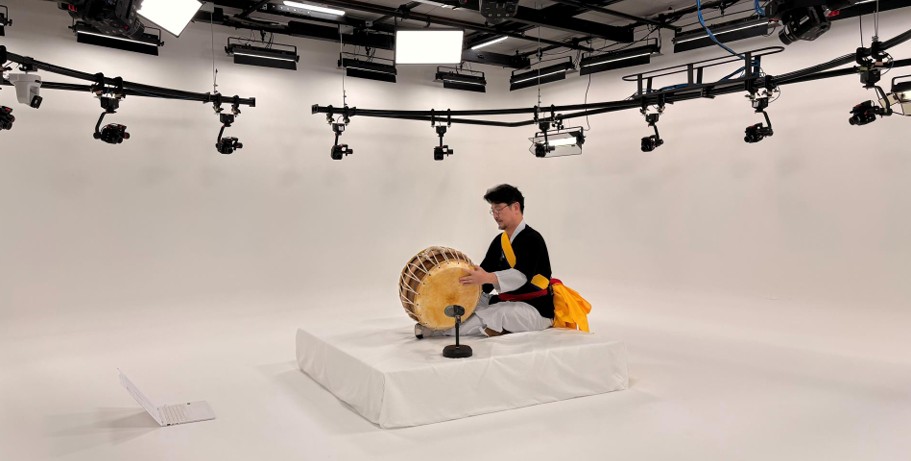 실습형 콘텐츠 촬영 모습]