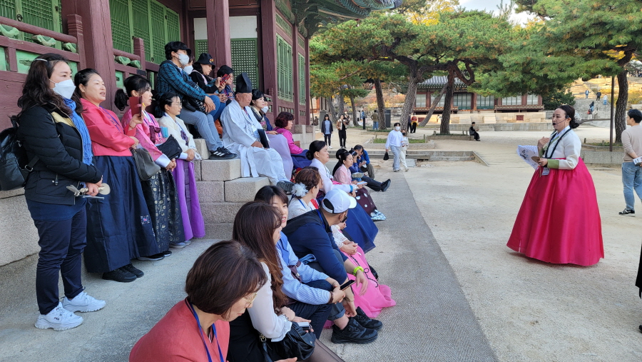 창경궁 문화관광해설 현장실습 사진4