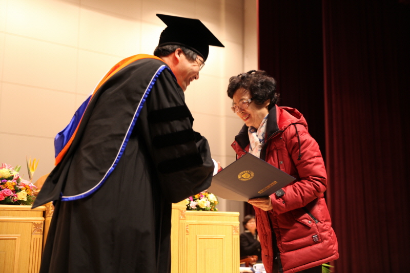 입학식 진행 모습