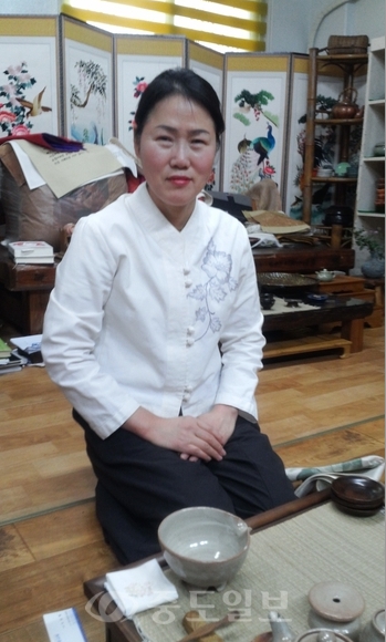 최여진 씨 모습