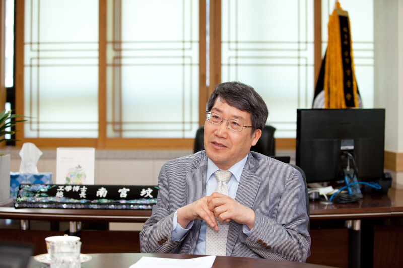 남궁문 총장 인터뷰 모습3