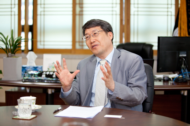남궁문 총장 인터뷰 모습2