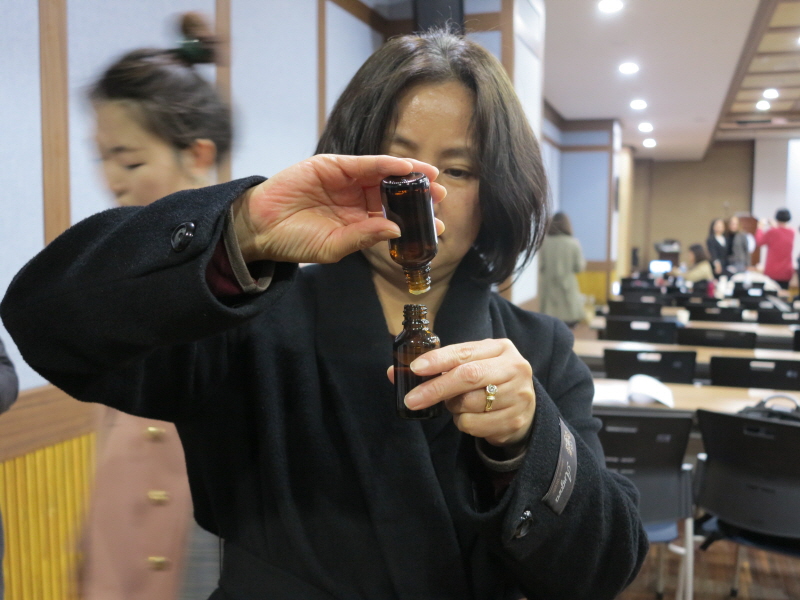 미용 실습 모습