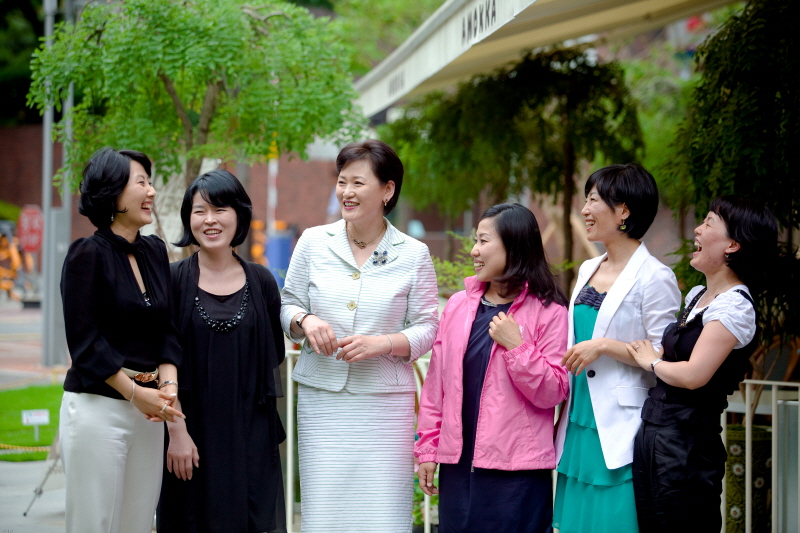 교수님과 학생들