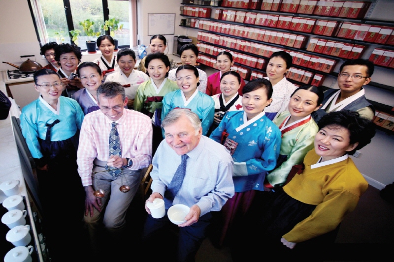 차문화경영학과 해외 연수 모습