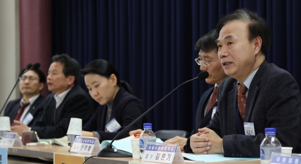 원대협법 공청회 모습