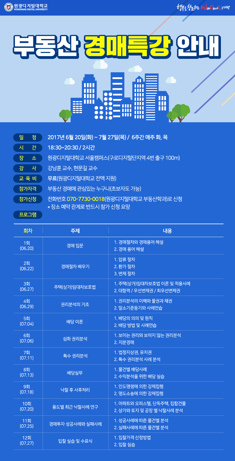 부동산학과 경매특강