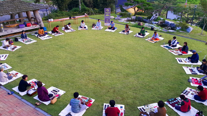 ㅎㄴ장견학및 실습모습