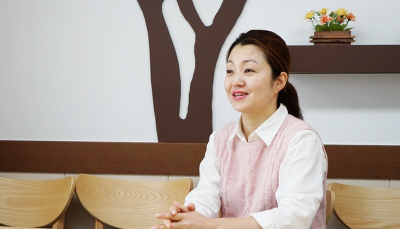 한방미용예술학과 마영실동문 인터뷰 사진