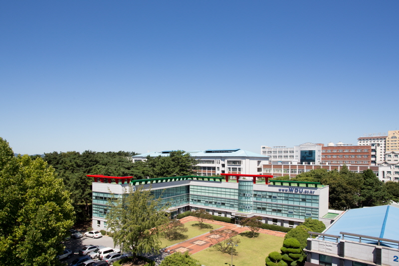 원광디지털대학교 익산캠퍼스전경