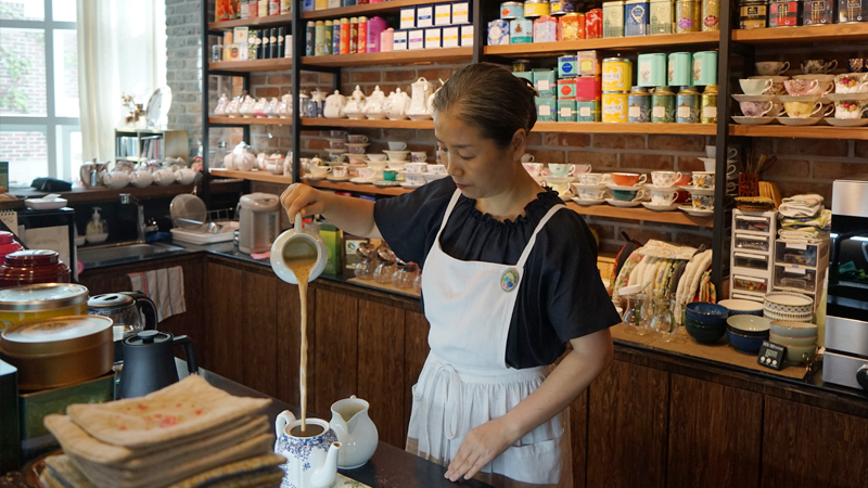 차문화경영학과 이정순 학생