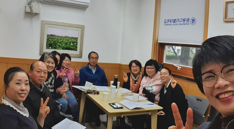 원불교학과 단체사진