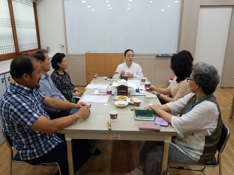 부산캠퍼스 연수 진행 모습