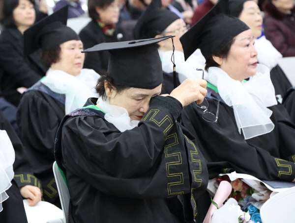 늘푸름학교 졸업식 사진