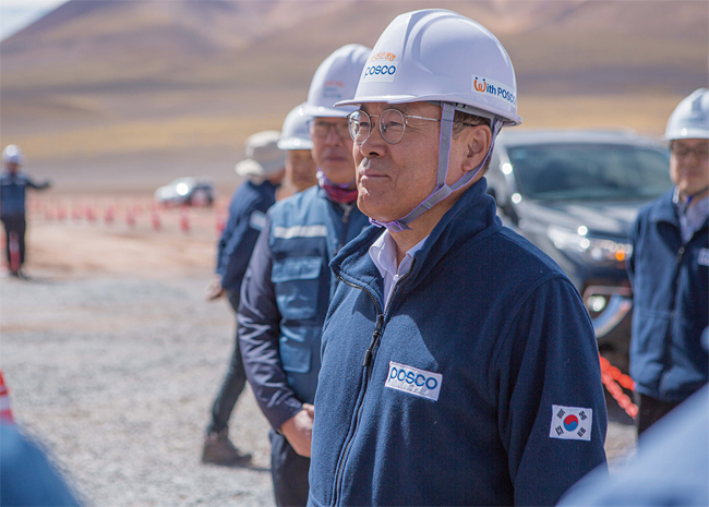 최정우 포스코 회장