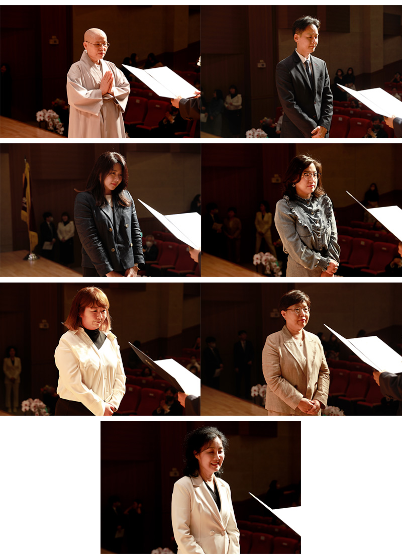 공로상: 이경선, 박종원, 강민정, 이진영, 김효진, 이태석, 박나현