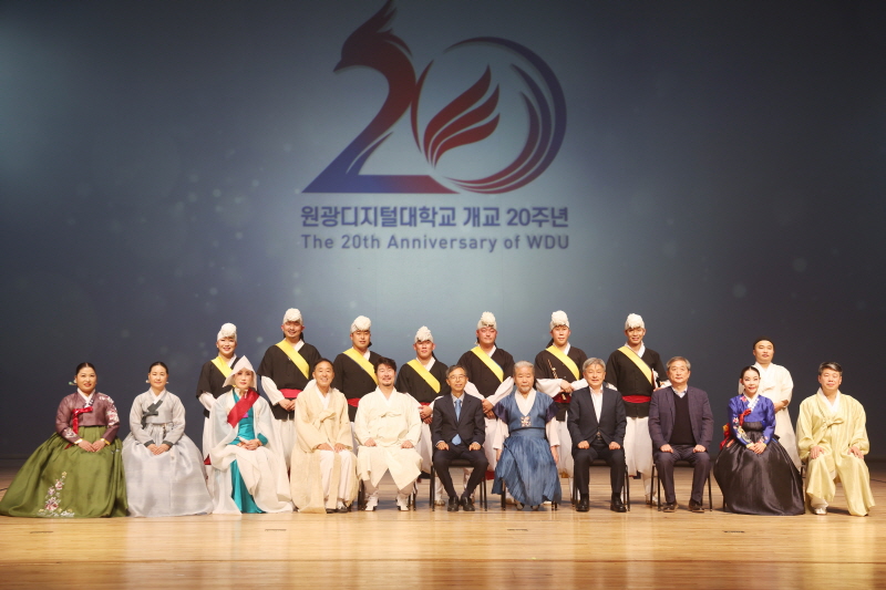 김덕수 사물놀이 대공연 단체사진